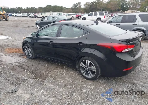 2015 Hyundai Elantra Sport from USA, damaged, VIN KMHDH4AH2FU423214